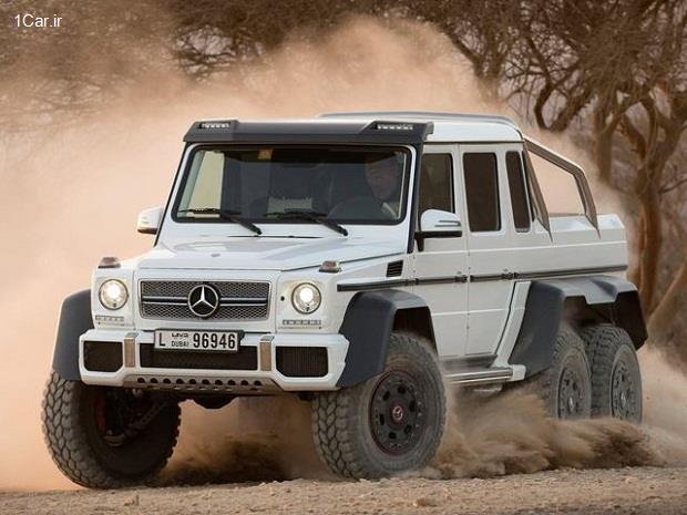 تولید G63 AMG 6x6 متوقف شد!